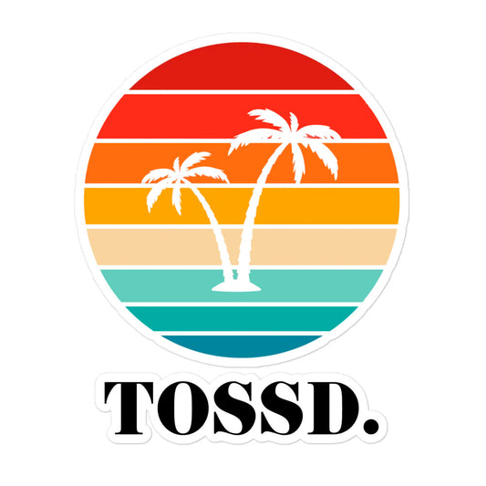 Tossd Palm Sticker